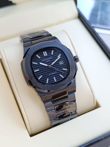 Qol saatları: Yeni, Qol saatı, Patek Phillipe, rəng - Qara — 3