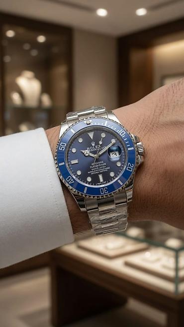 Qol saatları: Qol saatı, Rolex, rəng - Qara — 9
