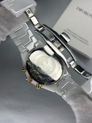 emperio armani: Yeni, Qol saatı, Emporio Armani, rəng - Ağ — 4