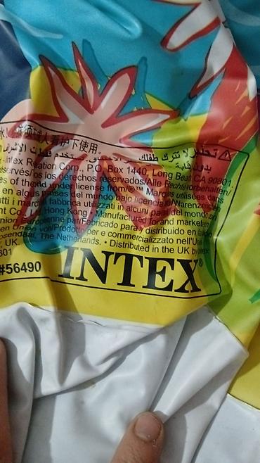 Hovuzlar: TƏZƏ ALINIB HƏYƏTƏ SIĞIŞMIR DEYE SATIRAM INTEX şişmə uşaq hovuzu - — 2