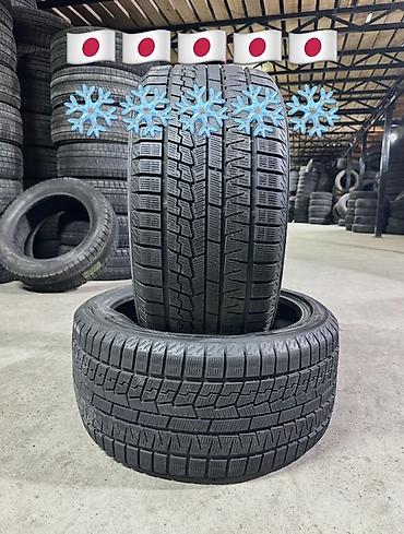 подушка самолёт: YOKOHAMA ICE GUARD IG70 🇯🇵🇯🇵🇯🇵 255/35/18 90Q❄️❄️❄️ Баасы 12 мин пара — 3