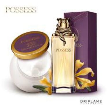 oriflame sumqayit: Oriflame " Possess " parfum dest. Parfum 50ml.+ El ve beden kremi