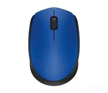 Kompjuterski miševi: Bežični optički miš – plavo-crni - Kompaktni dizajn za udobno — 16