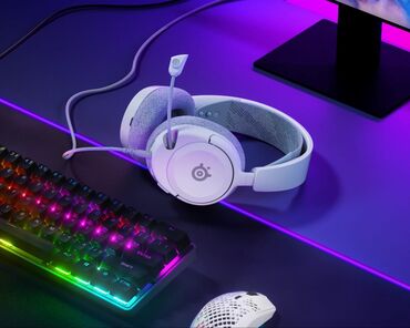 Наушники: Накладные, SteelSeries, Новый, Проводные, Геймерские