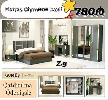 yataq dəst: *Yataq Dəsti 💫780Azn* ✔️İstehsal Rusiya Laminat 18/lik qalınlıqda — 1