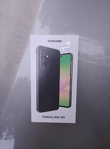 samsung a57 5g: Samsung Galaxy A56 5G, 256 GB, rəng - Qara, İki sim kartlı — 4