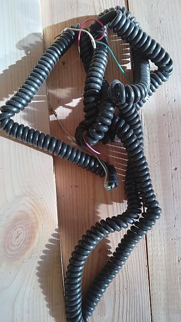 Mobil telefon və aksesuarlar: Məhsul: Spiral telefon dəsti kabelləri Təsvir: - Klassik spiral — 6