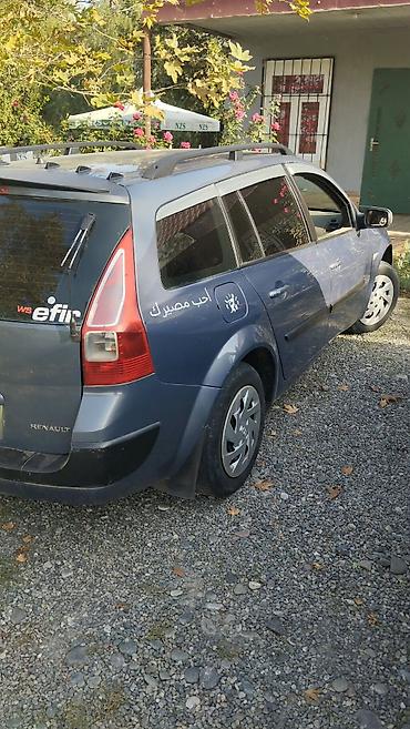 kireditle maşin: Renault Megane: 1.6 l | 2008 il 360000 km Universal — 1
