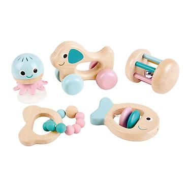 kander cipele iskustva: Hape set drvenih glodalica – Drveni set za senzorni razvoj Šifra — 1