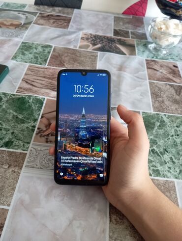 xiaomi redmi 9 qiymeti: Xiaomi Redmi 7, 64 GB, rəng - Göy, 
 Barmaq izi, İki sim kartlı, Face ID