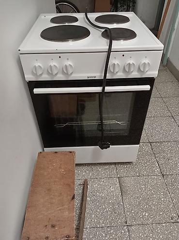 aeg ta peći cena: Električni šporet Gorenje, samostojeći, bela boja. - Ploča za — 2