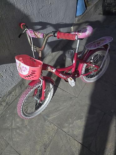 Velosipedlər: Uşaq velosipedi – Vegas VISTA, 16” təkər - Rəng: çəhrayı/qırmızı — 1