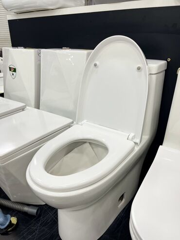 дачный умывальник с подогревом: Унитаз Напольный, Новый, Материал: Керамика