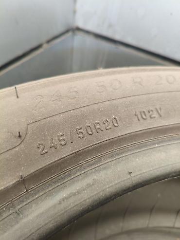 набор ключей форсе: Шины 245 / 50 / R 20, Лето, Б/у, Комплект, Легковые, Michelin — 4