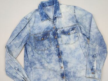 bluzki damskie błękitna: Koszula Damska, XL, stan - Dobry