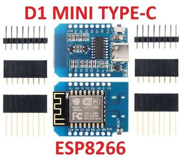 Контроллер на Wi-Fi модуле ESP8266 4Mb WeMos D1 Mini разъем TYPE-C