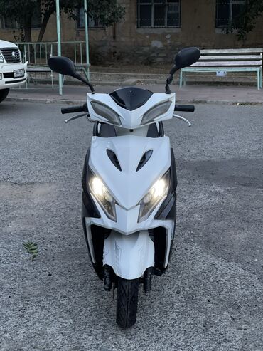 islenmis motosiklet satisi: - Moped Yamaha GrandMoto, 150 sm3, 2021 il, 21000 km