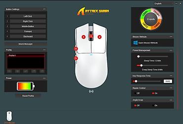 darmoshark n3: Беспроводная ультралегкая мышь Attack Shark X11 Технические — 4