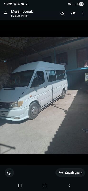 Mercedes-Benz: Mercedes-Benz Sprinter mikroavtobus - Korpus: Uzadılmış və — 2