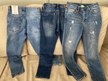 Cinslər və şalvarlar: Cins şalvar, Oğlan üçün, 7 - 8 yaş, Calvin Klein — 9