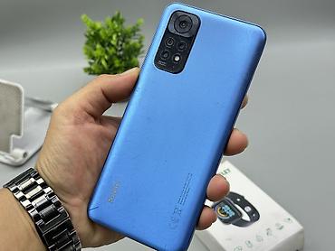 Redmi, Redmi Note 11, Б/у, 128 ГБ, цвет - Синий, 2 SIM