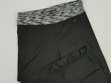 czarne sportowe legginsy damskie: Штани 3/4 жіночі, F&F, S, стан - Дуже гарний