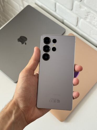 samsunk a51: Samsung S25 Ultra, 512 ГБ, цвет - Серый, Отпечаток пальца, Беспроводная зарядка, Две SIM карты