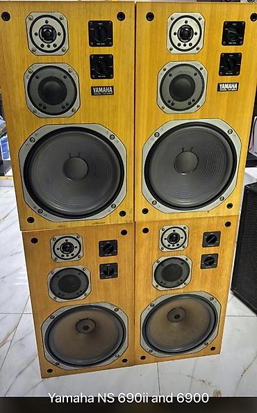 technics: Б/у Yamaha Колонка, Тип - Акустическая, цвет - Коричневый — 1