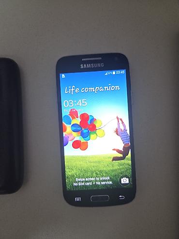 siemens s4: Samsung I9190 Galaxy S4 Mini, rəng - Qara, İki sim kartlı — 1