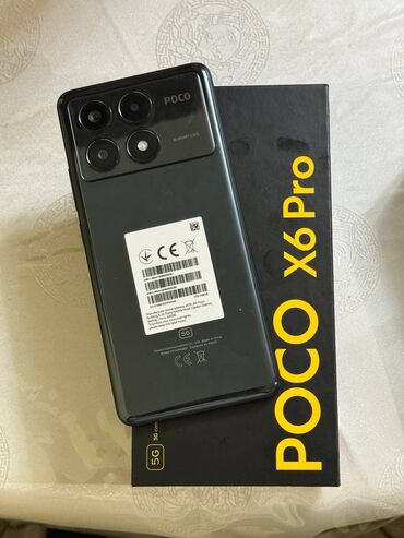 поко тел: Poco X6 Pro 5G, 256 ГБ, 2 SIM