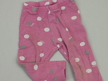 legginsy różowe: Legginsy, DKNY, 12-18 m, stan - Zadowalający