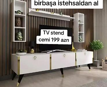 xonca altligi: Yeni, Düz TV altlığı, Polkalı, Laminat, Azərbaycan — 1