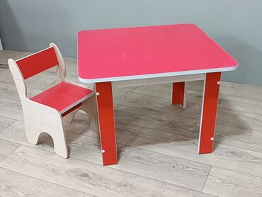 Детские столы и стулья: Парта Для девочки, Для мальчика, Новый