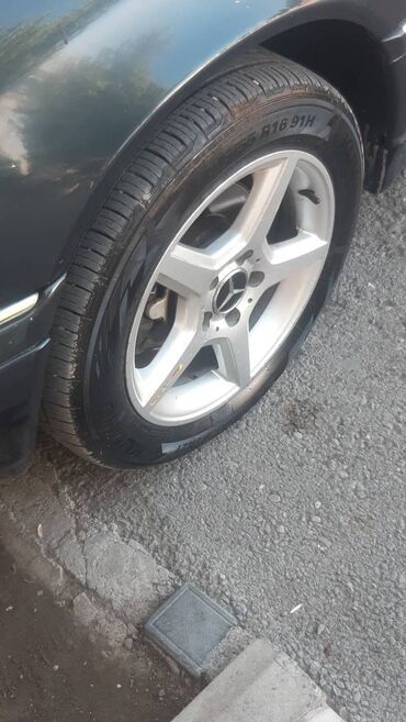 20 lik disk teker: İşlənmiş Disk təkər Mercedes-Benz 205 / 55 / R 16, 5 Boltlu