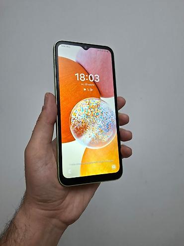 Samsung: Samsung Galaxy A14, 64 GB, rəng - Yaşıl, İki sim kartlı — 3