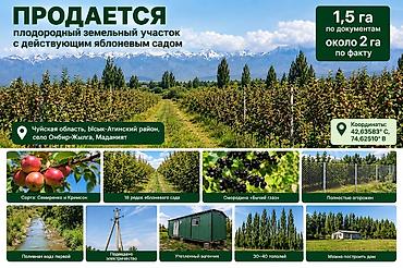 мкр аламедин 1: 150 соток, Бизнес үчүн, Техпаспорт, Белек келишими — 1