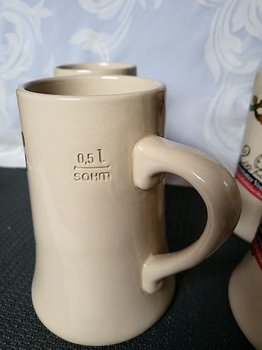 Čaše: Krigle nove za pivo.Nemacka 2018god. Nemacke nove krigle za pivo — 5