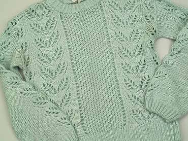 turkusowy t shirty damskie: Sweter, C&A, XS, stan - Bardzo dobry