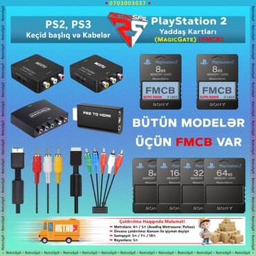 aplle 11: FMC Boot və AV HDMI ötürücü adaptırlar • MagicGate 8MB - 12₼ 16MB -