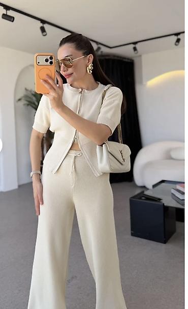 Kompleti: Kompleti 3100 dinara Vel uni Duzina 120 cm pantalone Crna braon siva — 8