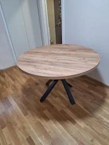 Setovi stolova i stolica: Okrugli trpezarijski stolovi po meri k003 | — 1