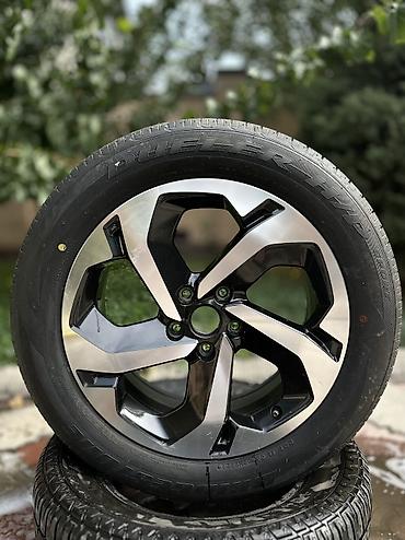 Шиналар жана дисктер: Дөңгөлөктөр монтажда 225 / 55 / R 18, Жаңы, 1 даана, Жол тандабастар (АТ/МТ), Куйма, тешиктери - 5 — 1