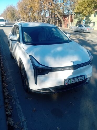 футбол настольный: Электромобиль Neta U. Кузов — кроссовер в белом цвете. Ключевые