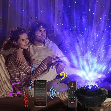 night: Звёздное небо + Блютуз колонка 2 в 1 Новый потрясающий ночной — 6