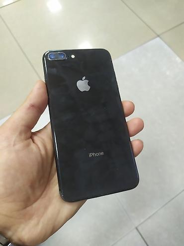 Apple iPhone: IPhone 8 Plus, 64 GB, Qara, Barmaq izi — 8