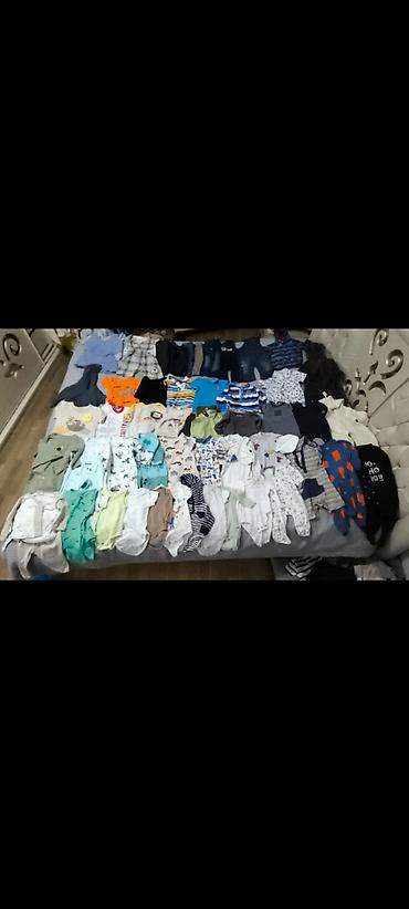kombinezon donlar: Uşaq geyimləri dəsti – böyük qarışıq paket Məzmun: - Yeni doğulmuşdan — 3