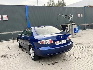 Унаа сатуу: Mazda 6: 2002 г., 2 л, Кол менен иштөөчү, Седан — 10