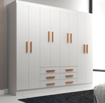 Dolablar: Yeni, Açılan, 4 qapılı Düz dolab, Qarderob, paltar dolabı, Azərbaycan — 25
