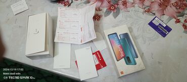 telefonlar xiomi: Xiaomi Redmi 9, 32 GB, rəng - Göy, 
 Barmaq izi