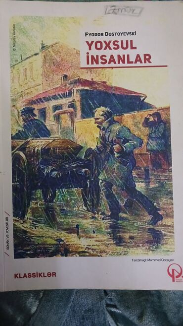 Çəngəllər: Məhsul: Kitab – Fyodor Dostoyevski, “Yoxsul İnsanlar” Xüsusiyyətlər